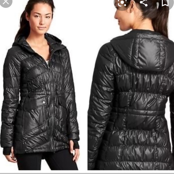 athleta down jacket